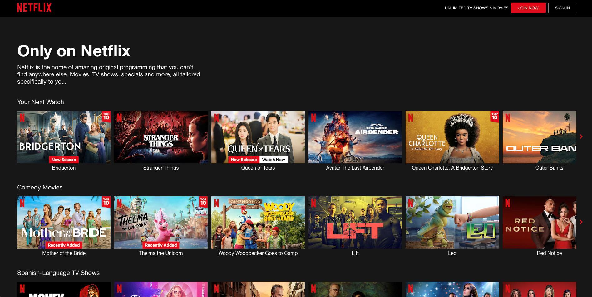 Netflix screenshot.