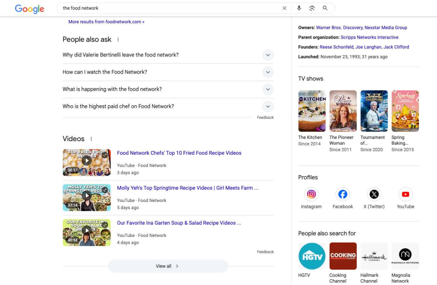The Food Network Search Results Search results for The Food Network.